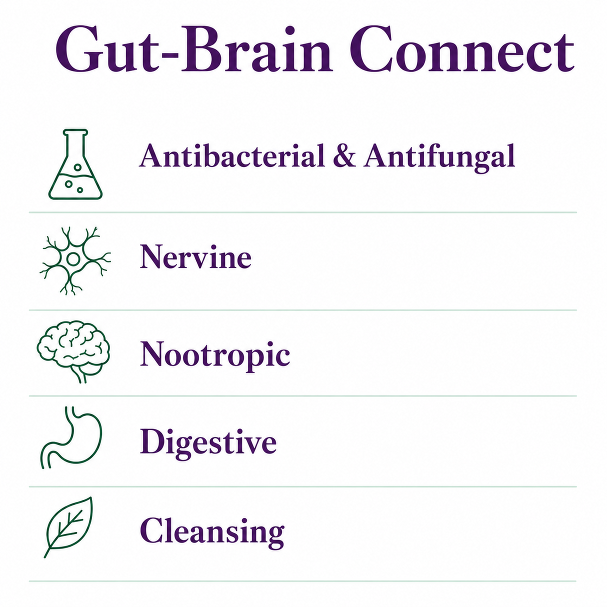 Gut-Brain Connect - 100 veg caps
