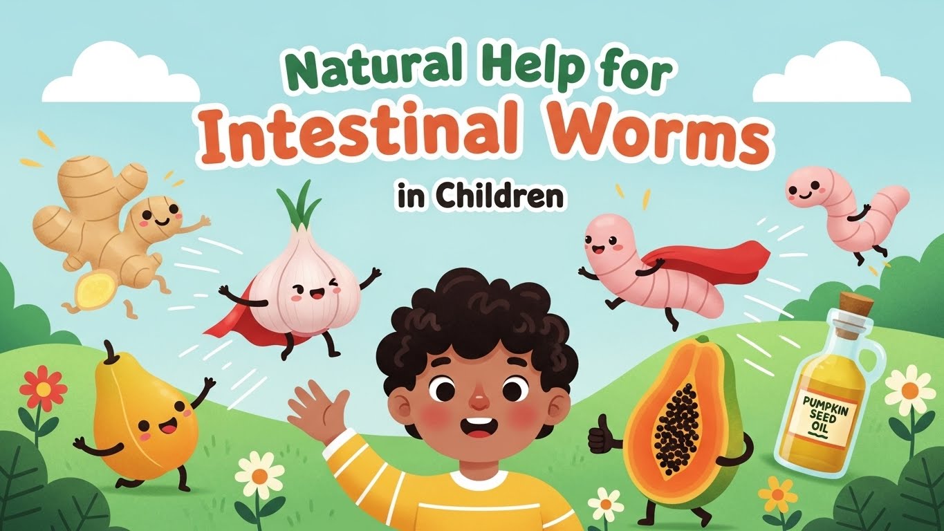 Natural Help for Intestinal Worms in Children
