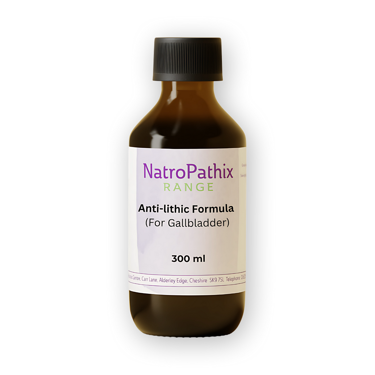 Anti-Lithic Tincture for Gallbladder