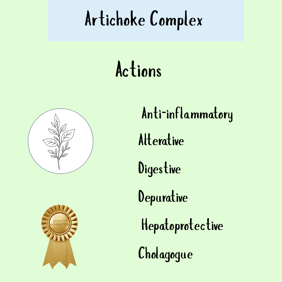 Artichoke Complex - 100 Capsules supports liver health, aids digestion, and provides anti-inflammatory and depurative benefits for overall wellness.