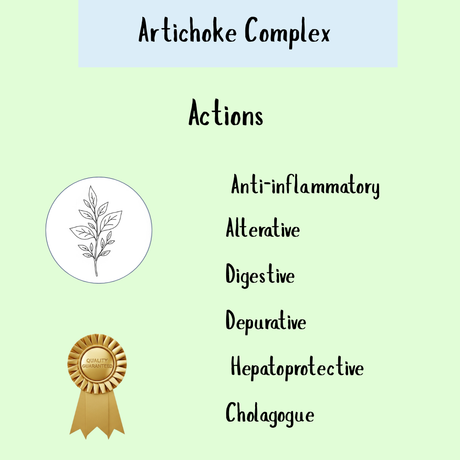 Artichoke Complex - 100 Capsules supports liver health, aids digestion, and provides anti-inflammatory and depurative benefits for overall wellness.