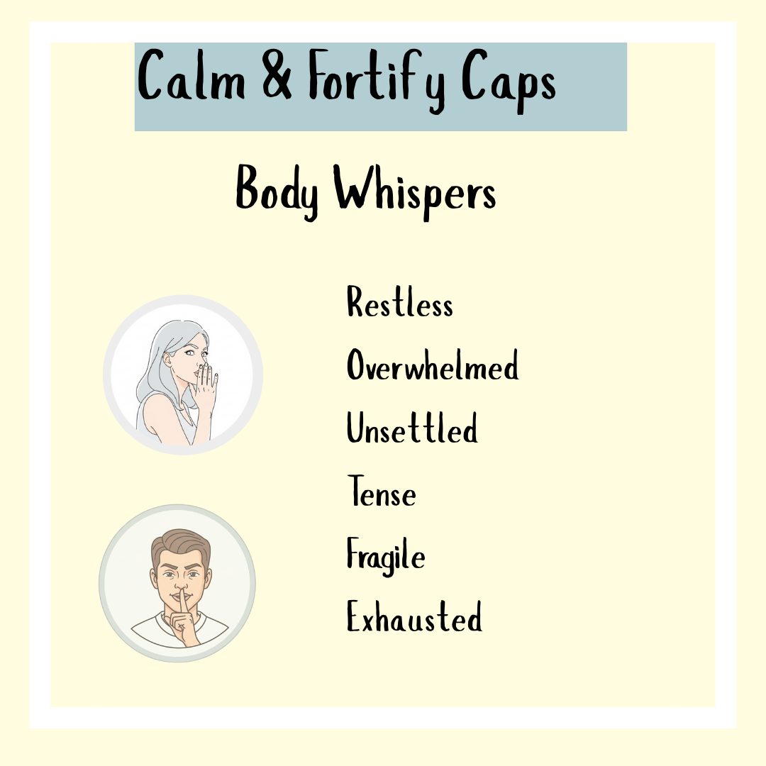 Calm & Fortify Caps benefits overview