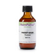 A brown glass bottle labeled "Prost-Ease Tincture - 300 ml" sits on a white background, providing a natural solution to support prostate health.