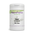 White bottle labeled "NatroPathix TNT - Co-Ton's Big Brother 100 caps" on a plain background, designed to support healthy bowel motility and promote regular bowel movement.