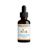 Kids SummerTime Tincture bottle on white background