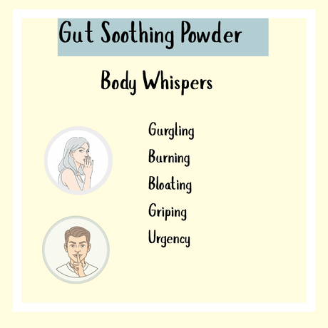 Gut Soothing Powder benefits list