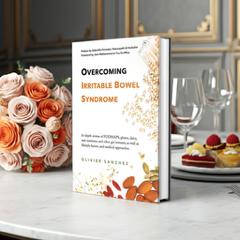 Overcoming Irritable Bowel Syndrome guide on table