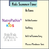 Kids SummerTime Tincture actions list illustration