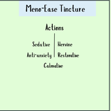 Meno-Ease Tincture – 200/300ml: Sedative, anti-anxiety, calmative, nervine, and restorative blend with phyto-oestrogenic herbs for natural menopause relief.