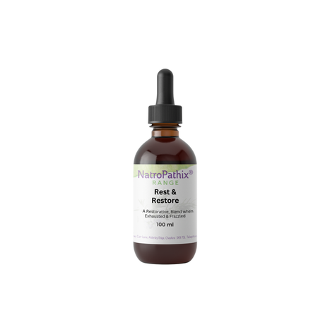 Rest & Restore 100ml Tincture bottle