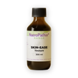 A brown bottle labeled "Skin-Ease Tincture - 200/300ml" with a black cap—formulated to help cleanse blood and support skin health.